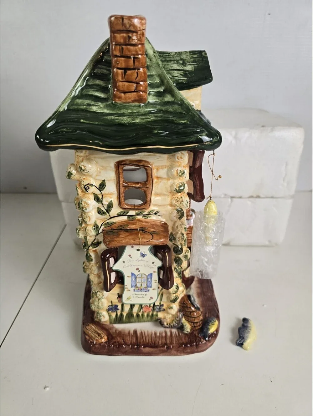 Big Fish Lodge Candle Holder The Lights Of Cobblestone Village By Popular 2001